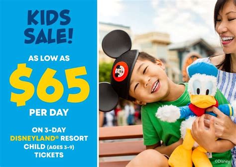 Disneyland offering discounts on kids' tickets