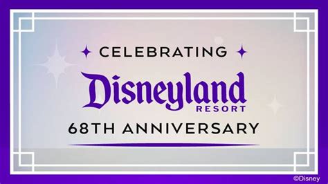 Disneyland to celebrate 68th anniversary with limited-time event