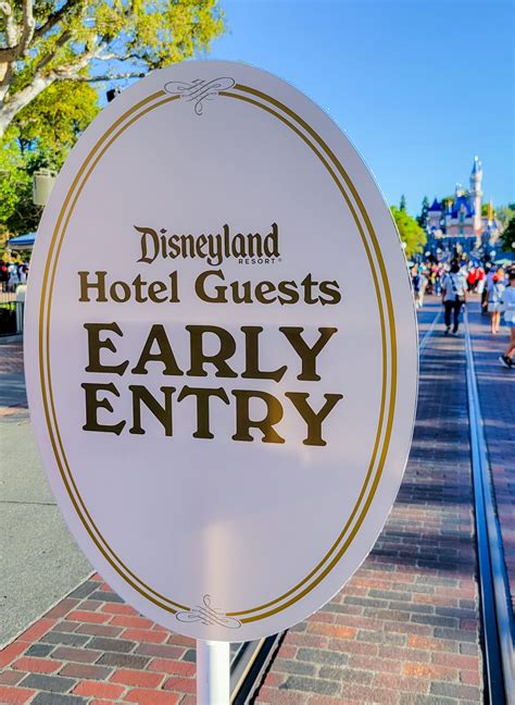 Disneyland to limit early park entry for hotel guests beginning next year