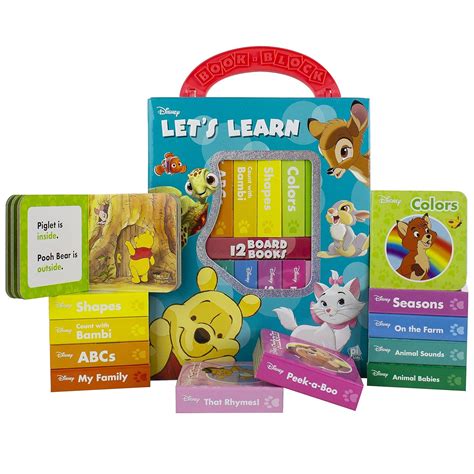 Full Download Disneypixar My First Library 12 Board Book Block Set By Phoenix Editors