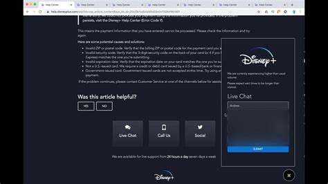 Talk to Disney+ support. Your name and account email are required. Local or international charges may apply. 888-905-7888. United States. English.. 