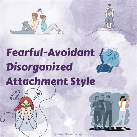 Disorganized attachment style.  A disorganized attachment style (fearful-avoi...