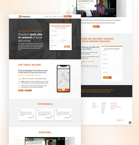 Dispatch Website on Behance