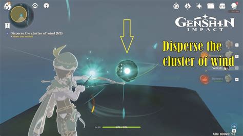 Disperse the three clusters of wind. From here on out, it's important to ensure your in-game time is between 2:00 AM and 5:00 AM. If your time is not right, you won't be able to see the wind orbs. Next, we'll need to find and activate three wind orbs around the island. Again, these are only visible between 2:00 AM and 5:00 AM.. 