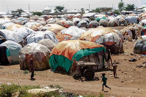 Displaced person numbers decrease initially in a decade, but millions stay.