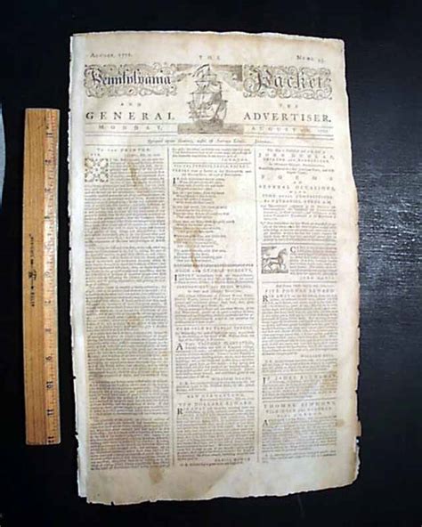 Displayable colonial newspaper...