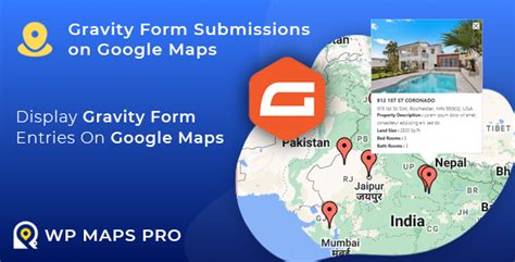 Displays Gravity Form Submissions On Google Maps