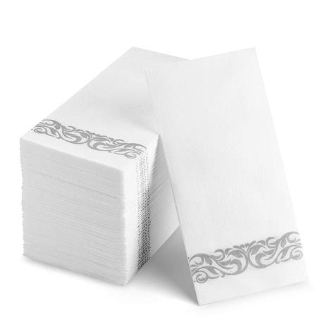 Acacia Guest Towel Napkin Holder 10x6", Paper Hand Towels Tra