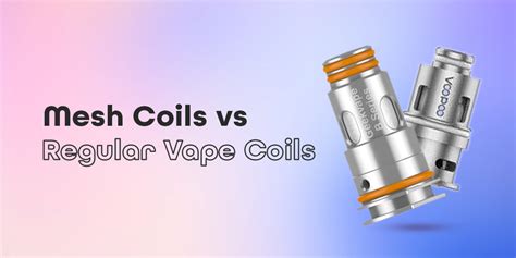 Disposable vape device/e cigarettes,MESH COIL VS REGULAR