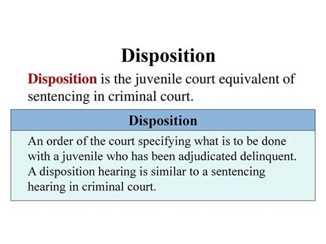 Disposition sent meaning.  Court and Disposition Definitions and Terms to Know A...