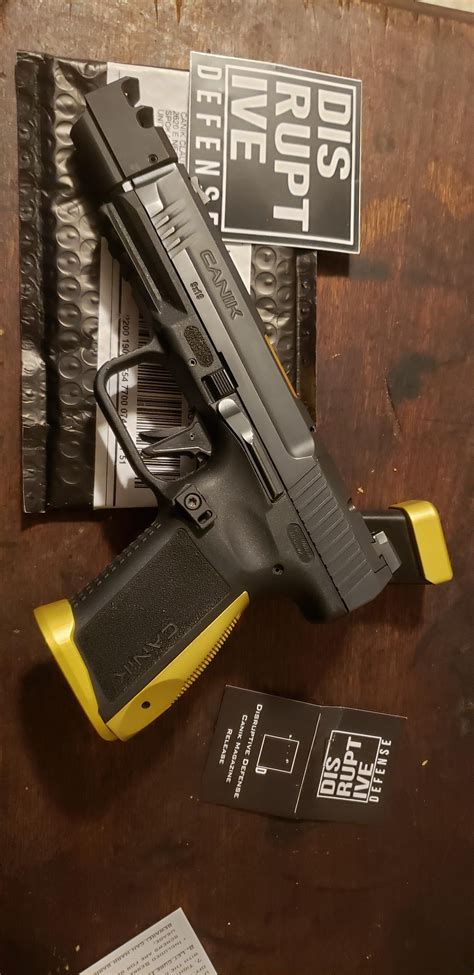 Disruptive Defense Rival dual port compensator on tp9sfx threaded barrel. Let's Go Brandon! No, seriously.. Brandon is the owner of DisDef, Sheesh! Another great product from him and his team. Thank you! comments .... 