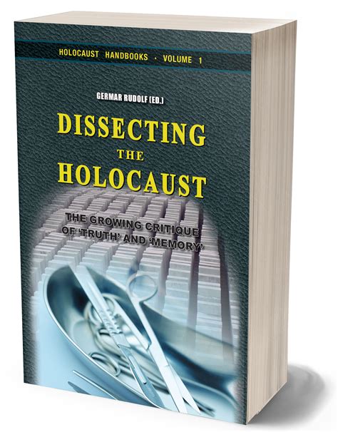Dissecting the holocaust the growing critique of truth and memory holocaust handbooks series 1 volume 1. - Cancer and aging handbook research and practice.