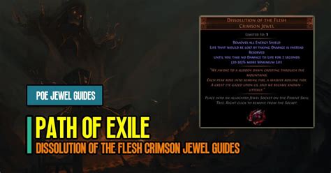 Dissolution of flesh poe. Things To Know About Dissolution of flesh poe. 