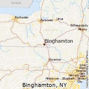 Distance between Binghamton, NY and Lancaster, PA