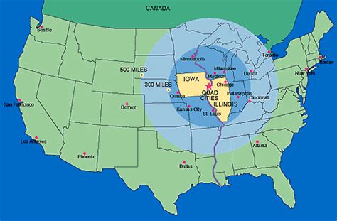 Distance between Chicago, IL and Davenport, IA