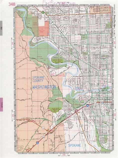 Distance between Lincoln City, OR and Spokane, WA