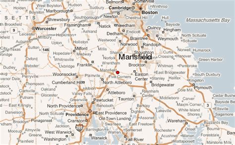 Distance between Mansfield, MA and Milford, MA