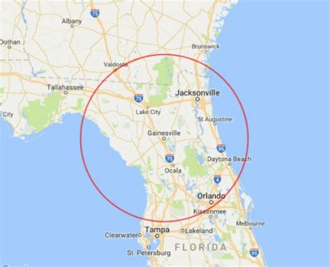 Distance between Miami, FL and Gainesville, FL