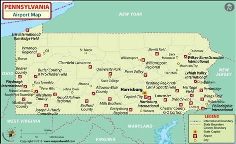 Distance between PHL Airport and Leesport, PA