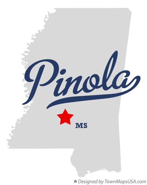 Distance between Pinola, MS and Jackson, MS