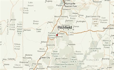 Distance between Richfield, UT and Manti, UT