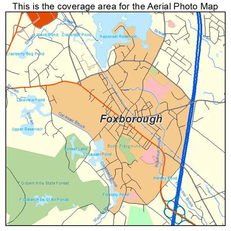 Distance between Woburn, MA and Foxboro, MA