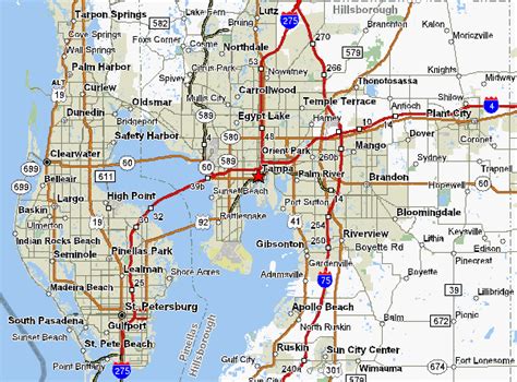 Distance from Bridgeport, WV to St. Petersburg, FL