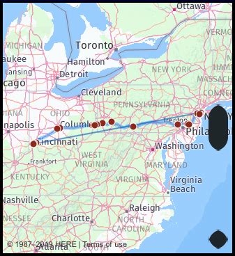 Distance from Cincinnati, OH to Akron, OH - Travelmath