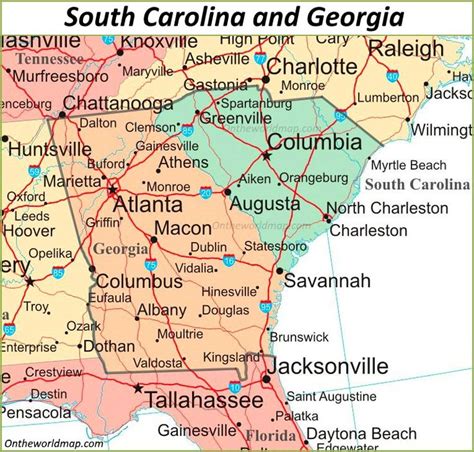 Distance from Columbia, SC to Macon, GA - Travelmath