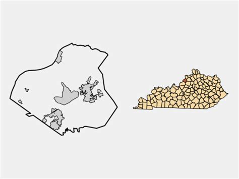 Distance from Crestwood, KY to Louisville, KY - MapSof.net