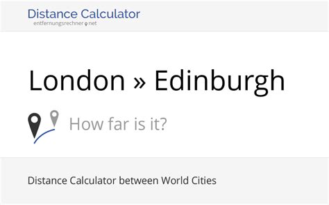 Distance from Edinburgh, United Kingdom to New York, NY