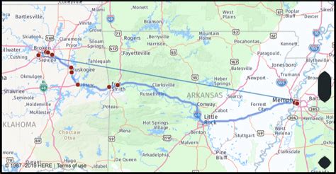 Distance from Elk City, OK to Memphis, TN - Check-Distance.com