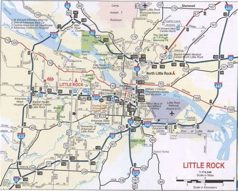 Distance from Houston, TX to North Little Rock, AR