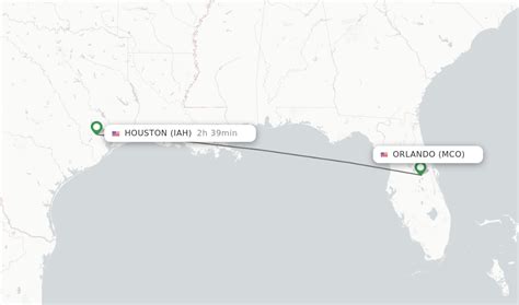 Distance from Houston, TX to Orlando, FL - Check-Distance.com