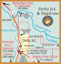 Distance from Moscow, ID to Delta Junction, AK