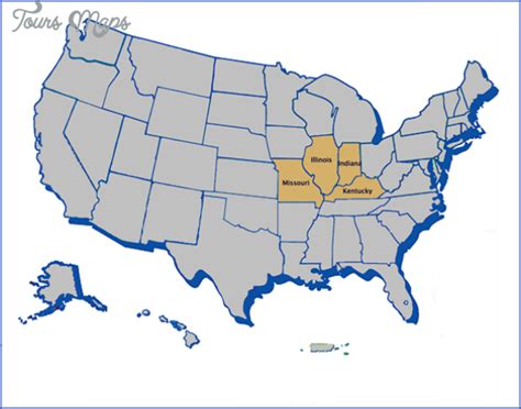 Distance from Paducah, KY to state line