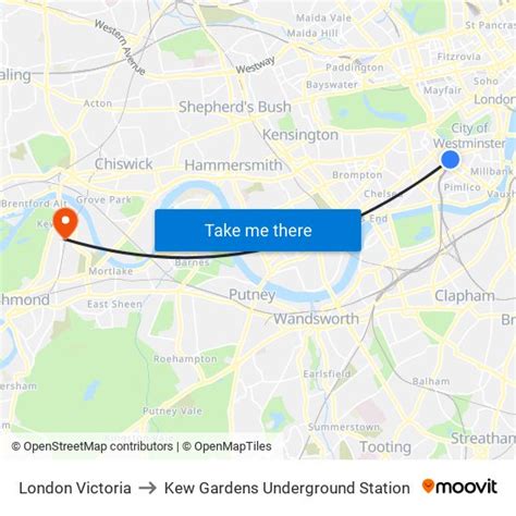 Distance from Parkville (Victoria) to Kew (Victoria)