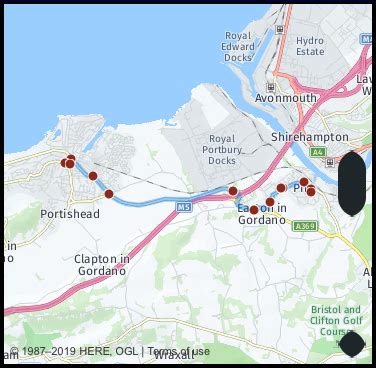 Distance from Portishead to Yeovil - Distance Calculator