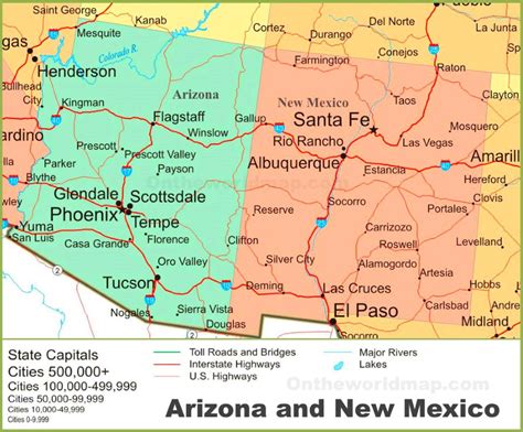 Distance from Santa Fe, NM to Phoenix, AZ - Check-Distance.com