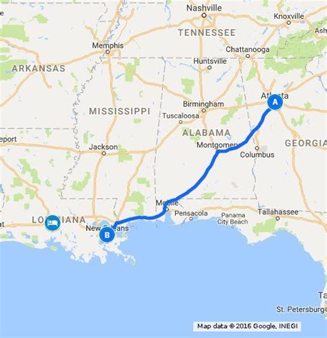 Distance from Tallahassee, FL to Atlanta, GA - Travelmath