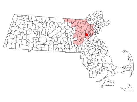 Distance from Waltham, MA to Boston, MA - MapSof.net