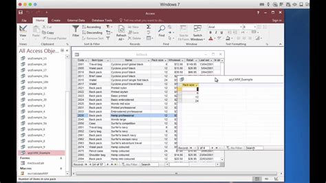 Distinct count in ms access