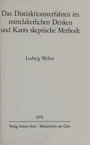 Distinktionsverfahren im mittelalterlichen denken und kants skeptische methode. - Operators manual for coats 1055 balancer.