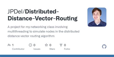 Distributed distance vector routing github.  About A &rdquo;distributed&rdquo; set of proced...