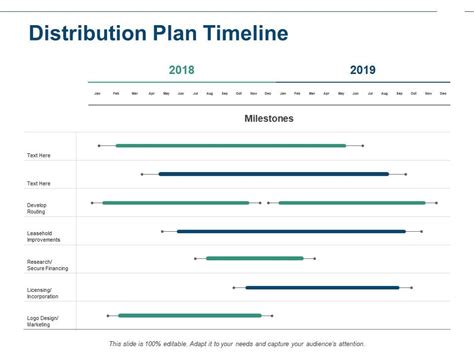 Distribution Plan Timeline Ppt Powerpoint Presentation Gallery Example