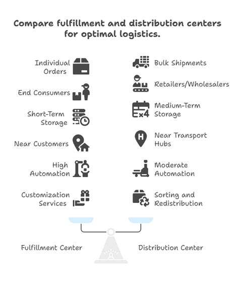 Distribution center vs sorting center.  Distribution Center: Best if your business requires fre...