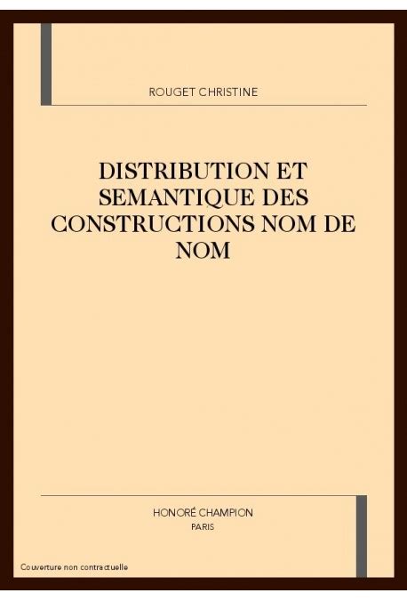 Distribution et sémantique des constuctions nom de nom. - Hp ux 11x system administration handbook and toolkit.