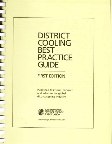 District Cooling Best Practice Guide