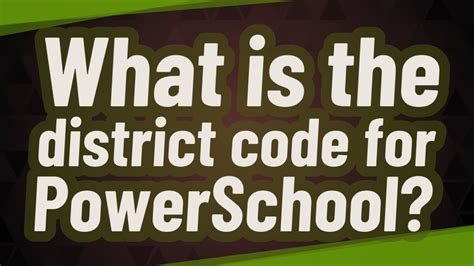 District code for powerschool. The PowerSchool Public Portal allows families to view information contained in the ACPS PowerSchool Student Information System (SIS). Types of information available through the portal are: school announcements, attendance, grades (current and historical), and schedules. The portal is also used by families and students to manage course requests ... 