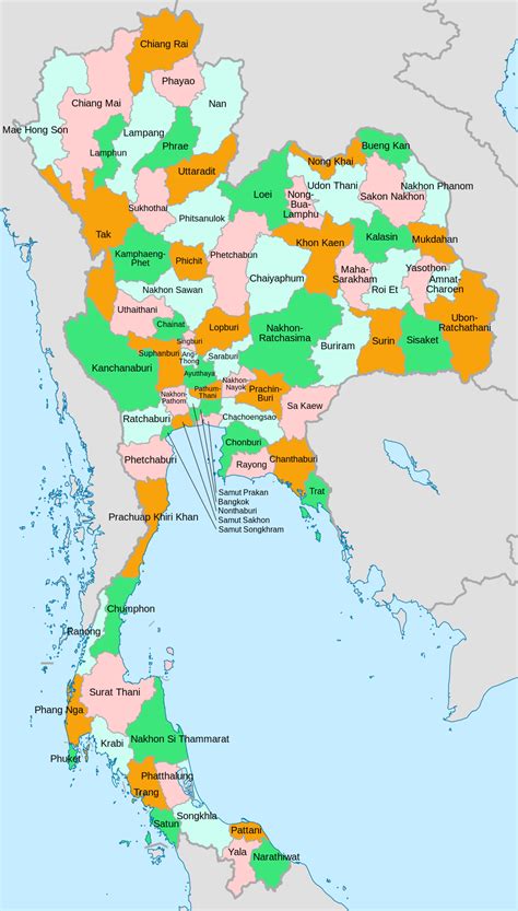 Districts in thailand. List of districts of Bangkok. Bangkok is subdivided into 50 districts ( khet, เขต, pronounced [kʰèːt], also sometimes wrongly called amphoe as in the other provinces, derived from … 